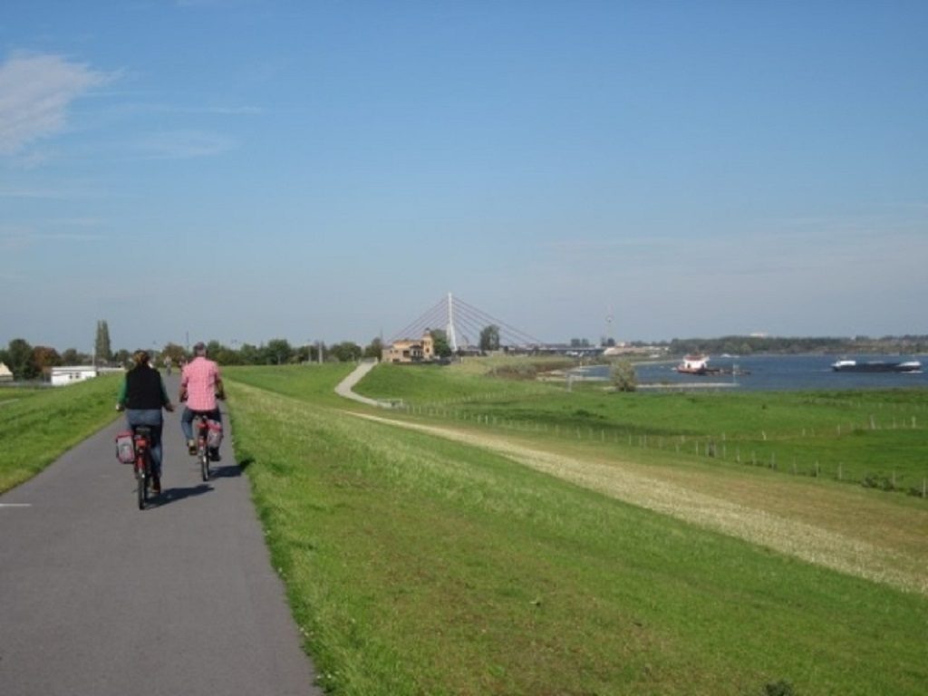 Rhine dyke near Büderich